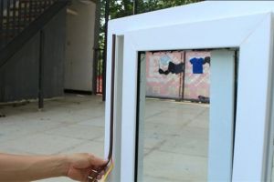 北京市塑钢窗安装工艺规程