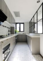 80平米房子厨房欧式风格装修效果图片
