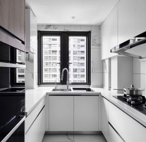 80平米房子厨房简约装修设计图-每日推荐