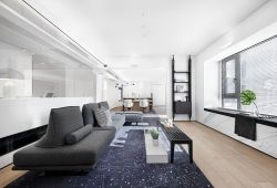 现代风格大平层客厅沙发装修设计图