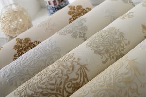 [宁波鼎峰装饰]植绒墙纸特点是什么 购买植绒墙纸的注意事项