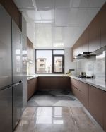 大平层厨房现代风格装修实景图
