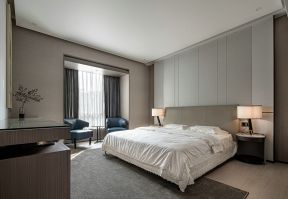 大平层卧室现代风格装修设计图片