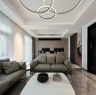现代简约风格别墅客厅沙发装饰设计图