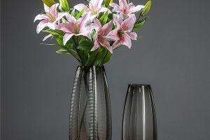 花瓶玻璃软装饰品家居摆件