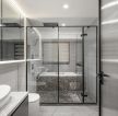 现代简约风格卫生间浴室装修设计图