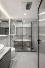 现代简约风格卫生间浴室装修设计图