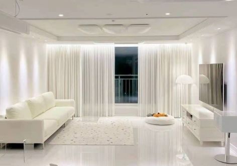 海伦国际120平方三室现代装修案例