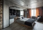 2023工业风格公寓卧室装修设计实景图