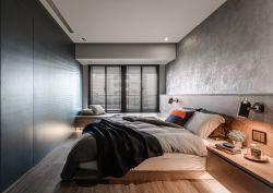2022工业风格新房卧室装修设计实景图