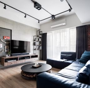 2022业风格客厅电视柜装潢设计图-每日推荐