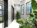 华泰·棕榈湾140平三房两厅新中式风格装修案例