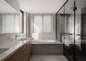卫生间浴缸效果图 卫生间浴缸装修图片