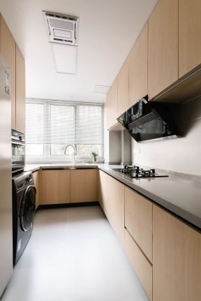 110平方三室两厅厨房现代风格装修效果图