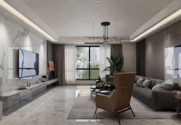 165平三居室现代简约风格装修，简洁大气高级范儿