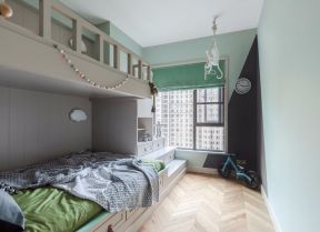 儿童房高低床设计 儿童房高低床装修效果图 儿童房高低床设计图片