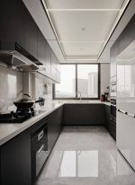 200平方米房子L型厨房设计图片
