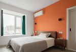 3室2厅2卫卧室床头颜色装饰图片
