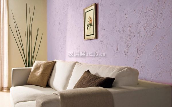 客厅硅藻泥墙面装修效果图
