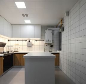 3室2厅2卫小户型厨房吧台设计装修图-每日推荐