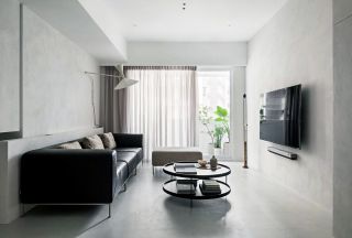 现代小两居客厅简单设计图片