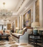 雅居乐滨江国际260平米欧式风格别墅装修案例