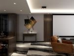 华润湾九里意式风格三居室140平米设计案例效果图案例