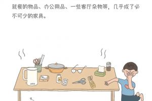 [太原都市时空装饰]用餐边柜解救厨房和餐桌的缺憾！几幅漫画告诉你应该怎么做