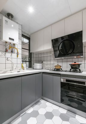 家庭厨房装修设计效果图片 现代厨房装修效果图大全