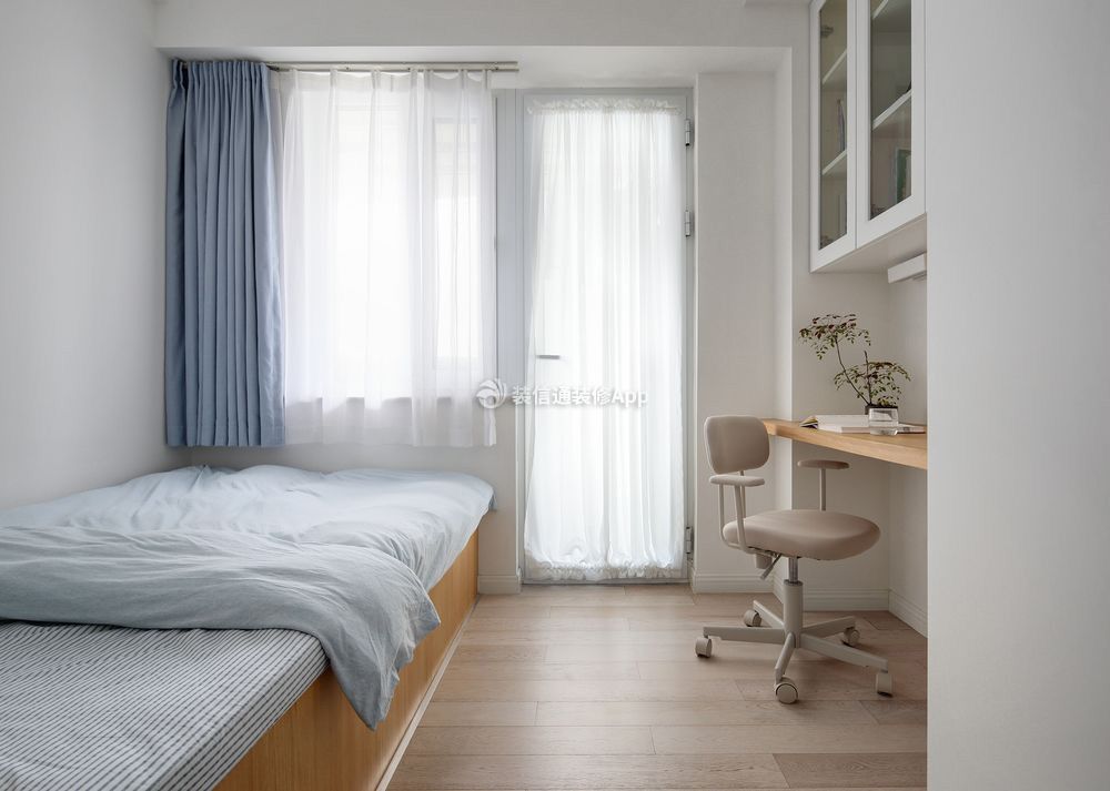 60平小户型两居卧室简单装修设计图