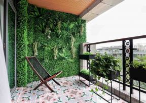休闲阳台设计图片 阳台植物装饰设计图片