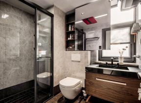 卫浴间隔断设计 卫浴间隔断效果图 卫生间设计图片