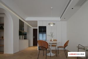 [新浪装饰]丽尔曼顿家居 | 开放式厨房成就敞亮且舒适的门厅空间