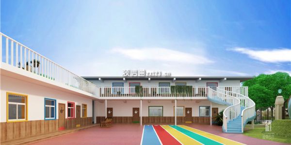 幼儿园田园风格2000㎡设计方案