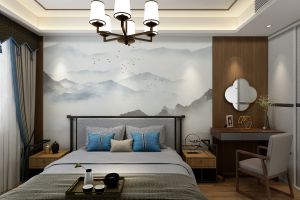 [尚层空间]新房装修无主灯设计的卧室，灯光应如何设计？