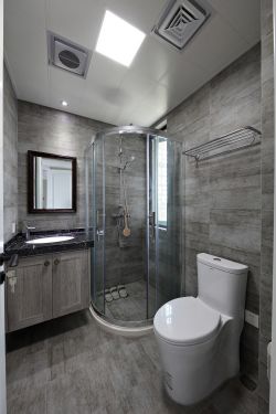现代简约风格卫生间淋浴区设计图片