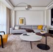 现代简约风格客厅家具沙发装饰设计图