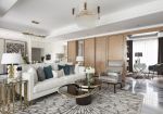 现代轻奢大户型客厅沙发装饰设计图