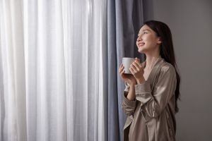 [尚层空间]窗帘界的颜值担当卫生间百叶窗帘如何选择？