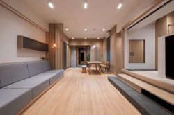 日式风格客厅沙发装饰设计效果图
