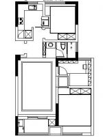 信达银杏尚郡97平米欧式风格三室两厅装修案例