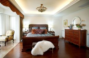 卧室木地板装修效果图 卧室木地板图片 卧室柜子设计图