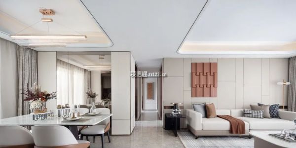 武汉城建·融创|云起府现代风格153平米装修案例