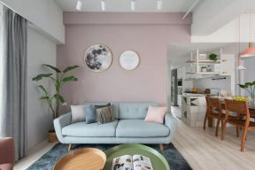 北欧风格小户型客厅沙发装饰图片