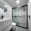 卫生间淋浴区玻璃隔断设计图