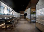 餐饮店200平米新中式风装修案例