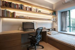 卧室书房设计效果图 卧室书房装修 卧室书房图片