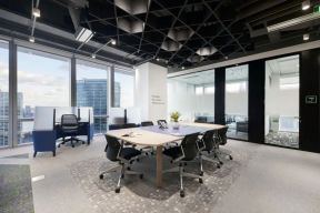 现代风格办公室会议区装饰设计图