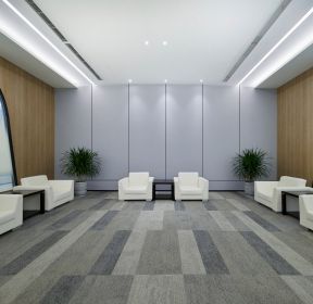 办公楼大会议室装修设计实景图-每日推荐