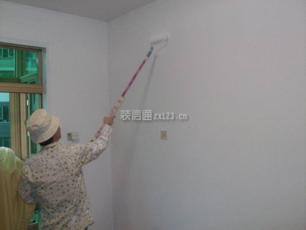 房子装修基本流程之刷墙面漆